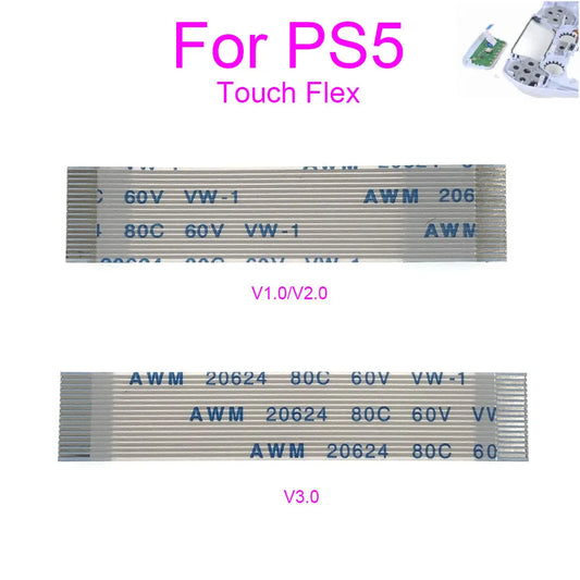 10pcs 18Pin 16Pin Touch Pad PCB Board Connector Flex Ribbon Cable For PS5 V1/V2/V3 Wireless Controller Games Accessories